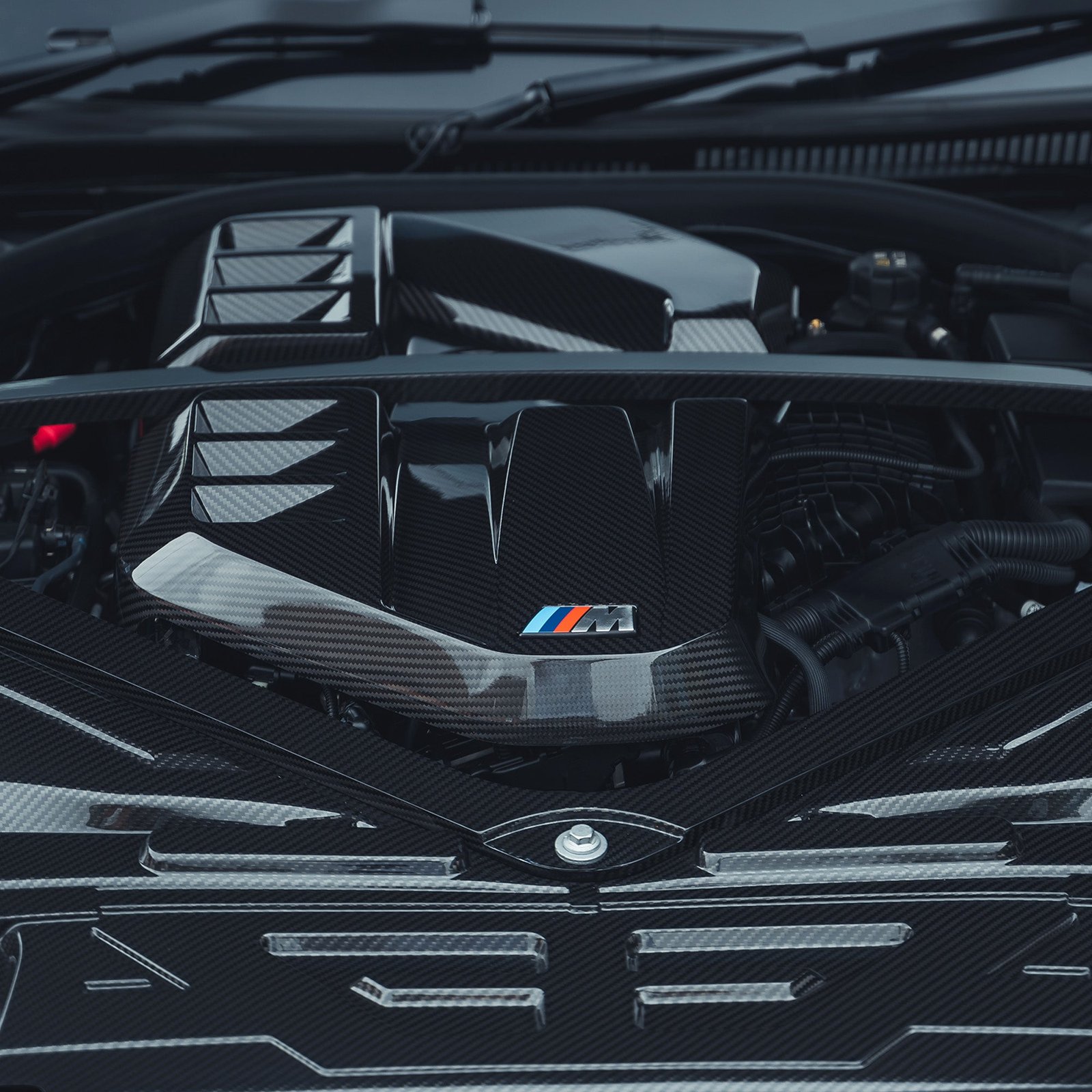 BMW M2 M3 M4 G87/G80/G81/G82/G83 CARBON FIBRE ENGINE COVER - Image 3