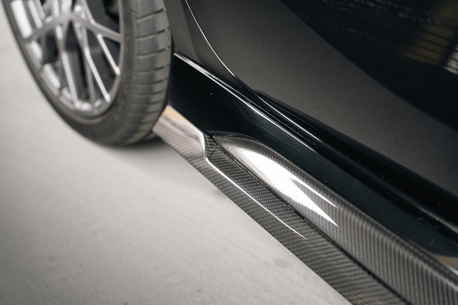 AUDI RS3 8Y CARBON FIBRE SIDE SKIRT EXTENSIONS - AYAAN E1 PRO - Image 9