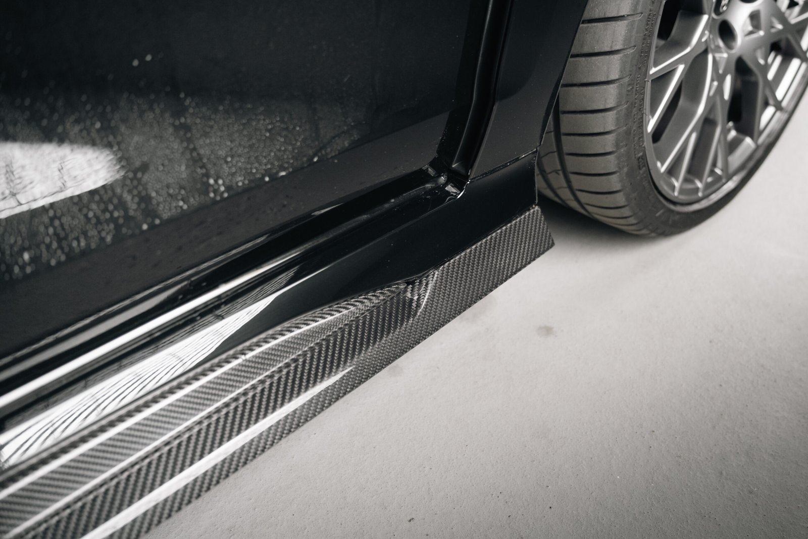 AUDI RS3 8Y CARBON FIBRE SIDE SKIRT EXTENSIONS - AYAAN E1 PRO - Image 11