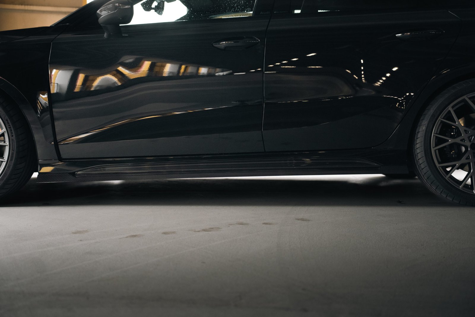 AUDI RS3 8Y CARBON FIBRE SIDE SKIRT EXTENSIONS - AYAAN E1 PRO - Image 12