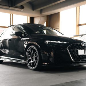 AUDI RS3 8Y FACELIFT 2025+ CARBON FIBRE SIDE SKIRT EXTENSIONS - AYAAN E1 PRO
