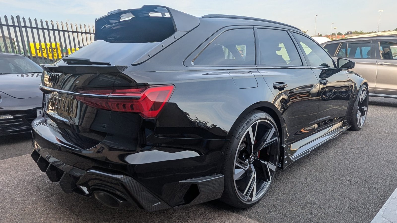 AUDI RS6 C8 AVANT CARBON FIBRE SIDE SKIRT EXTENSIONS - TIY Customs - Image 3