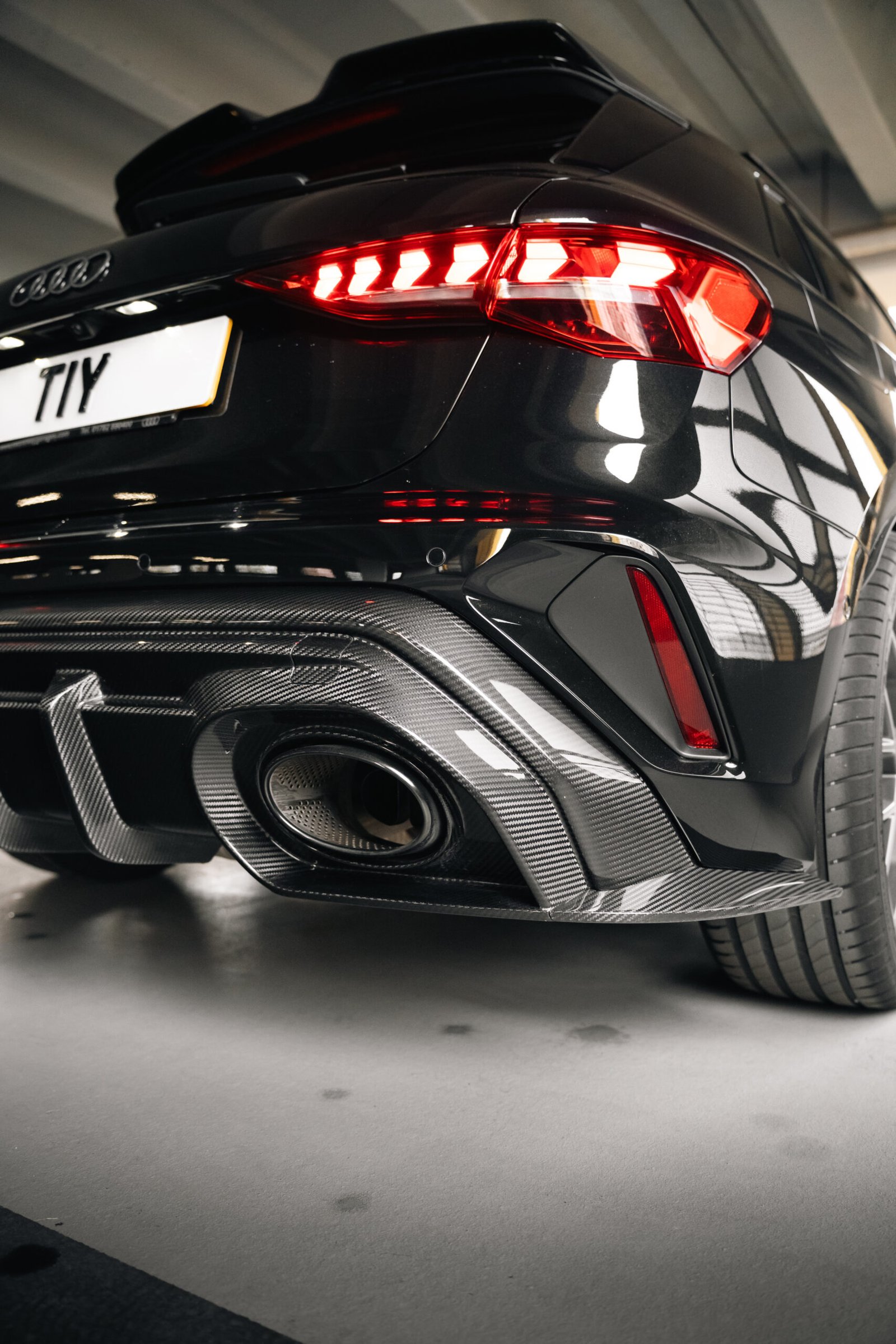 AUDI RS3 8.5Y 2025+ FACELIFT SPORTBACK FULL AYAAN CARBON FIBRE KIT - Image 19