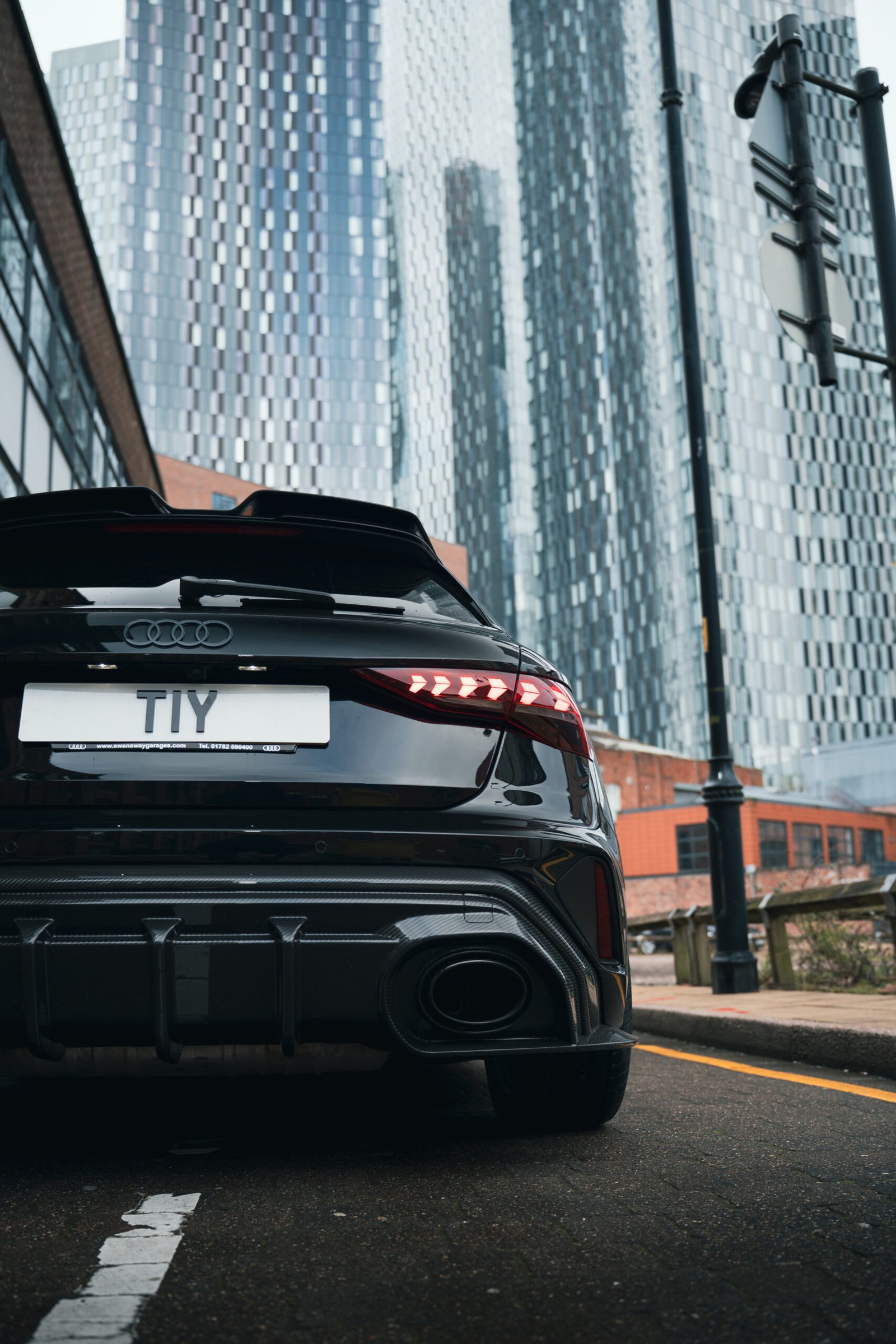 AUDI RS3 8.5Y FACELIFT 2025+ SPORTBACK CARBON FIBRE DIFFUSER - AYAAN RD1 PRO - Image 17