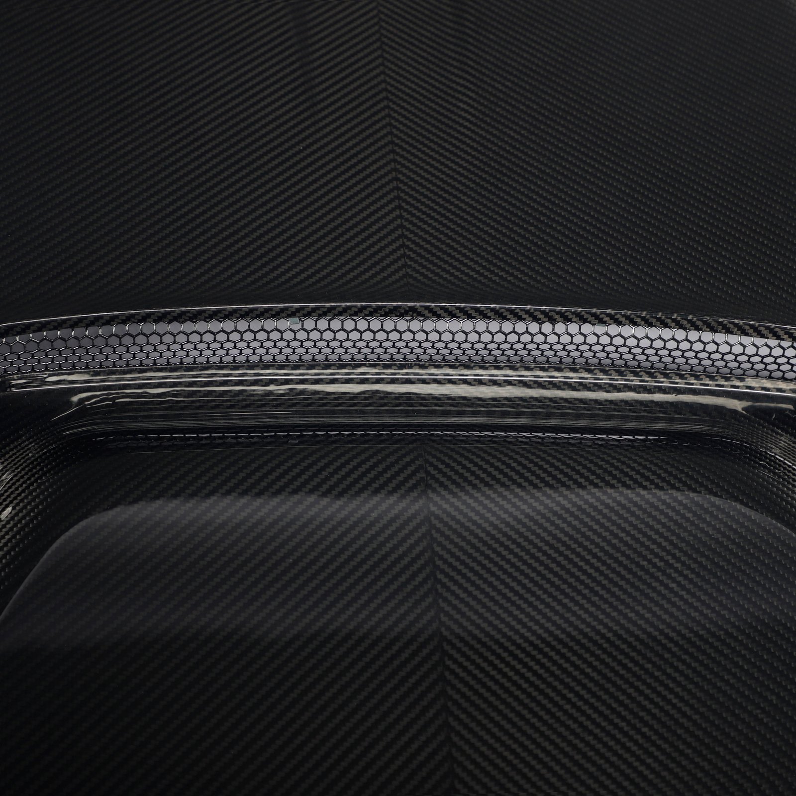 MERCEDES G CLASS W464 CARBON FIBRE BONNET/HOOD SCOOP CENTRE TRIM - Image 13