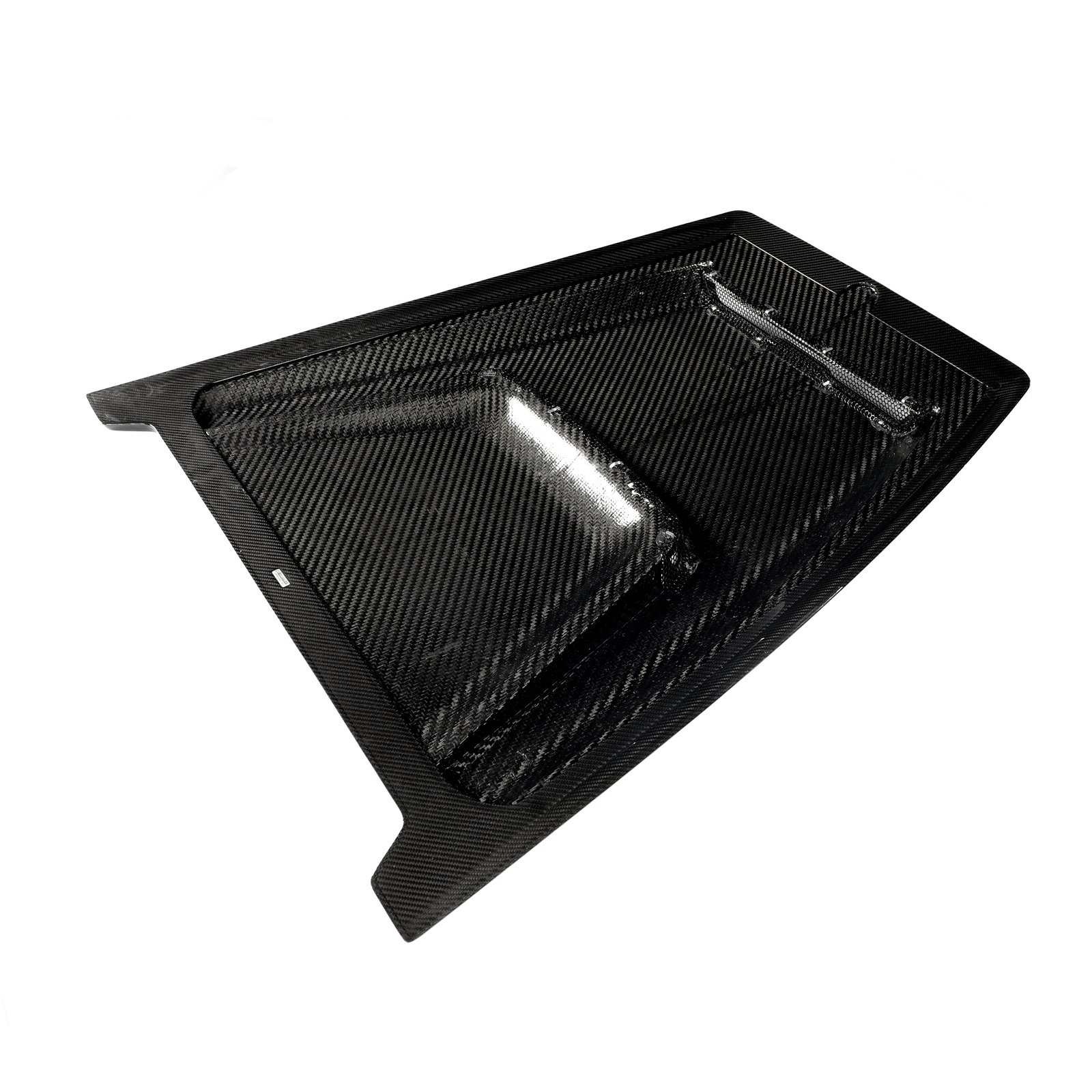 MERCEDES G CLASS W464 CARBON FIBRE BONNET/HOOD SCOOP CENTRE TRIM - Image 9