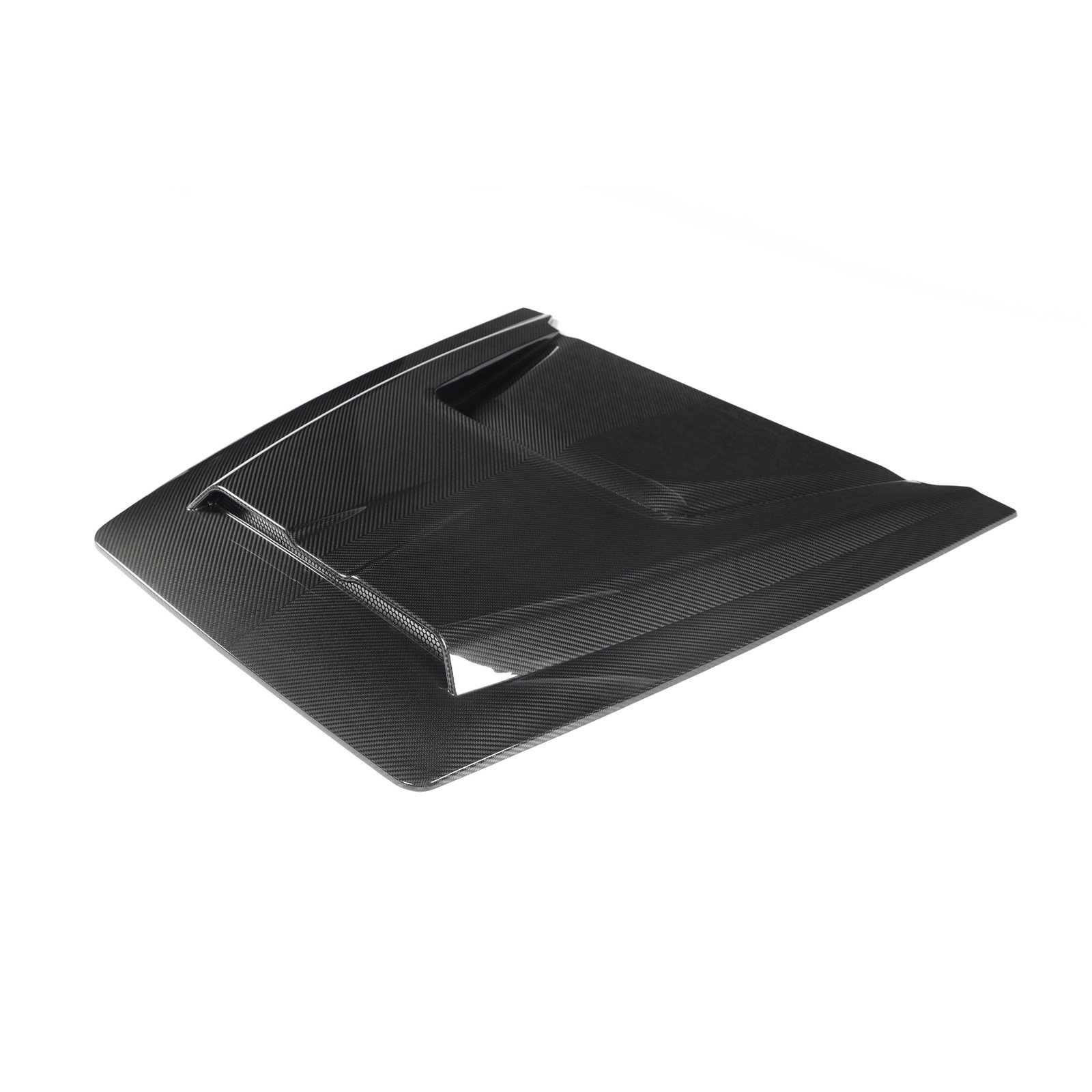 MERCEDES G CLASS W464 CARBON FIBRE BONNET/HOOD SCOOP CENTRE TRIM - Image 3