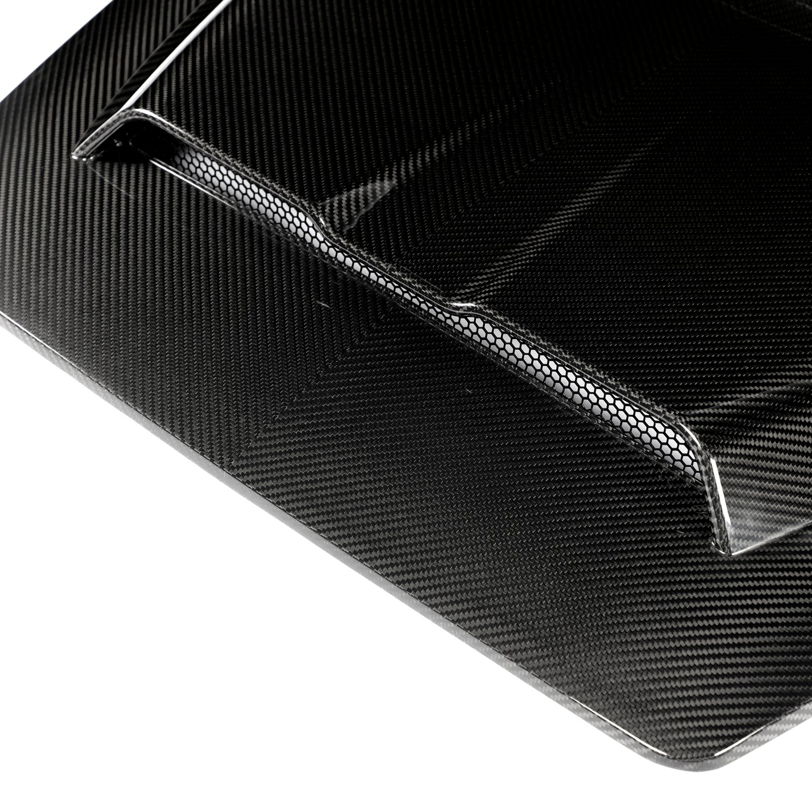 MERCEDES G CLASS W464 CARBON FIBRE BONNET/HOOD SCOOP CENTRE TRIM - Image 6