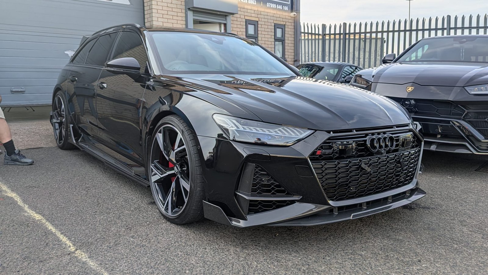 AUDI RS6/RS7 C8 AVANT CARBON FIBRE FRONT SPLITTER- TIY Customs - Image 5