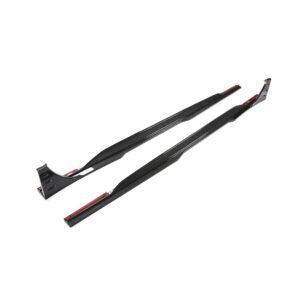 AUDI RS6 C8 AVANT CARBON FIBRE SIDE SKIRT EXTENSIONS - TIY Customs