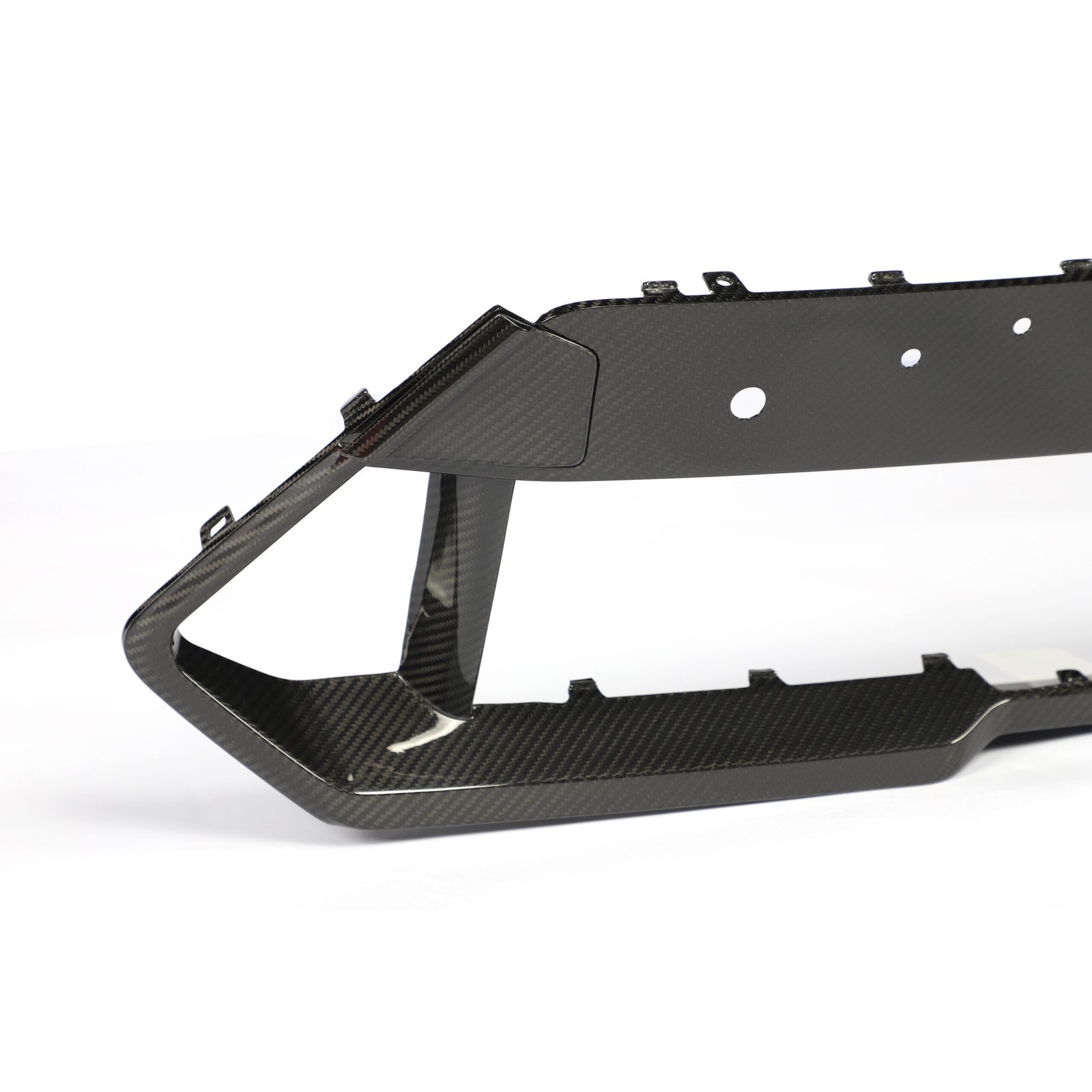 BMW F95 X5M LCI CARBON FIBRE FRONT BUMPER LOWER GRILL TRIM - TIY Customs - Image 5