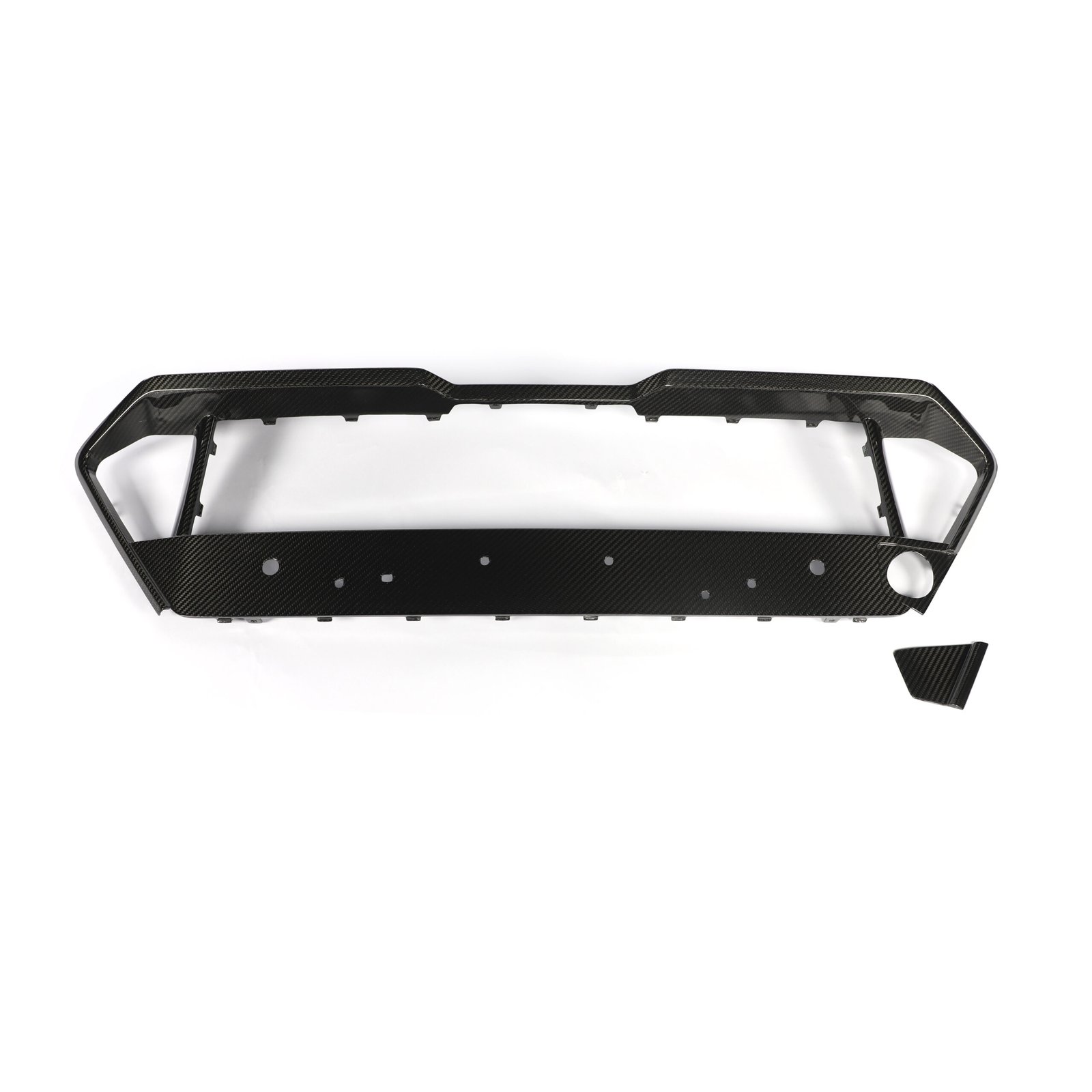 BMW F95 X5M LCI CARBON FIBRE FRONT BUMPER LOWER GRILL TRIM - TIY Customs - Image 8