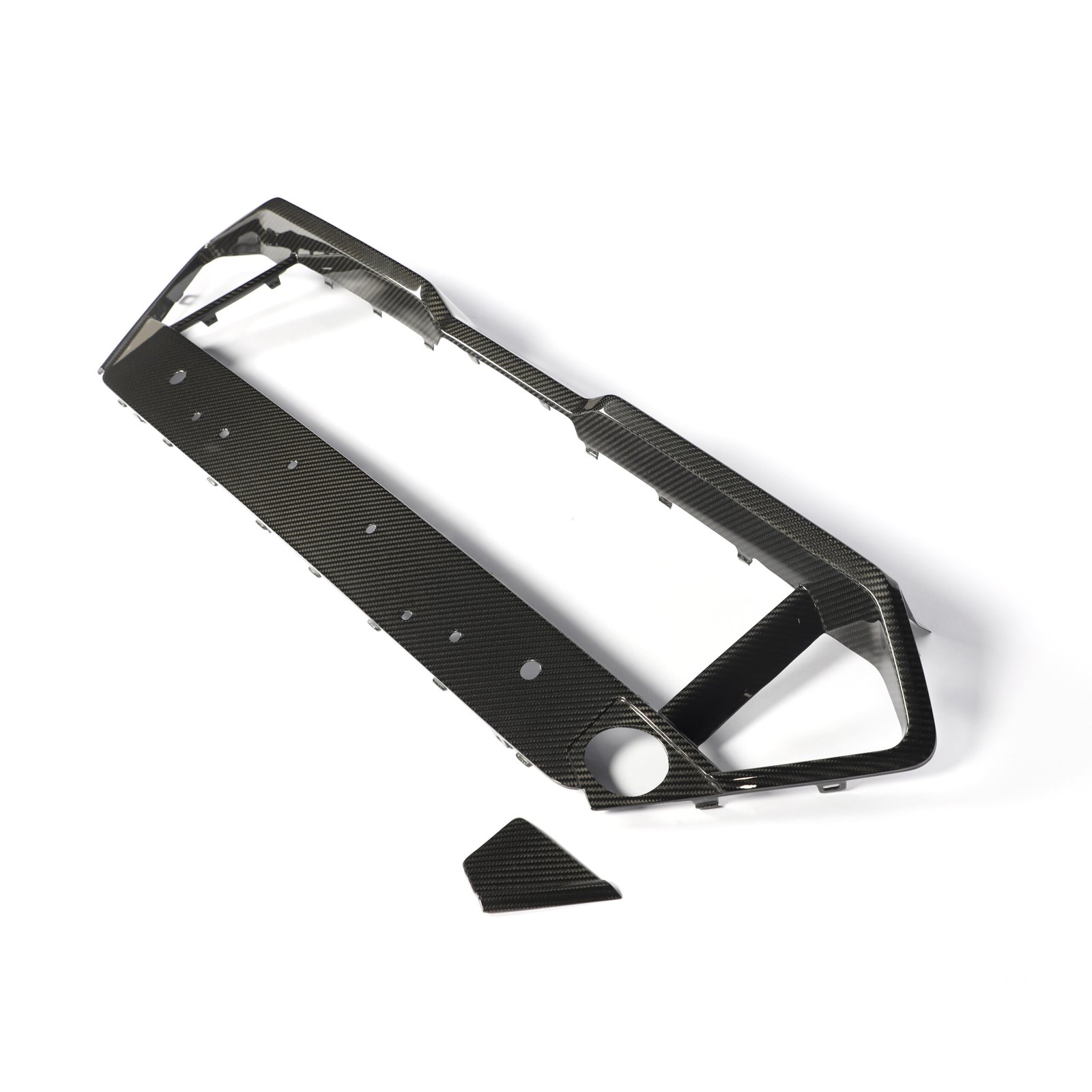 BMW F95 X5M LCI CARBON FIBRE FRONT BUMPER LOWER GRILL TRIM - TIY Customs - Image 9