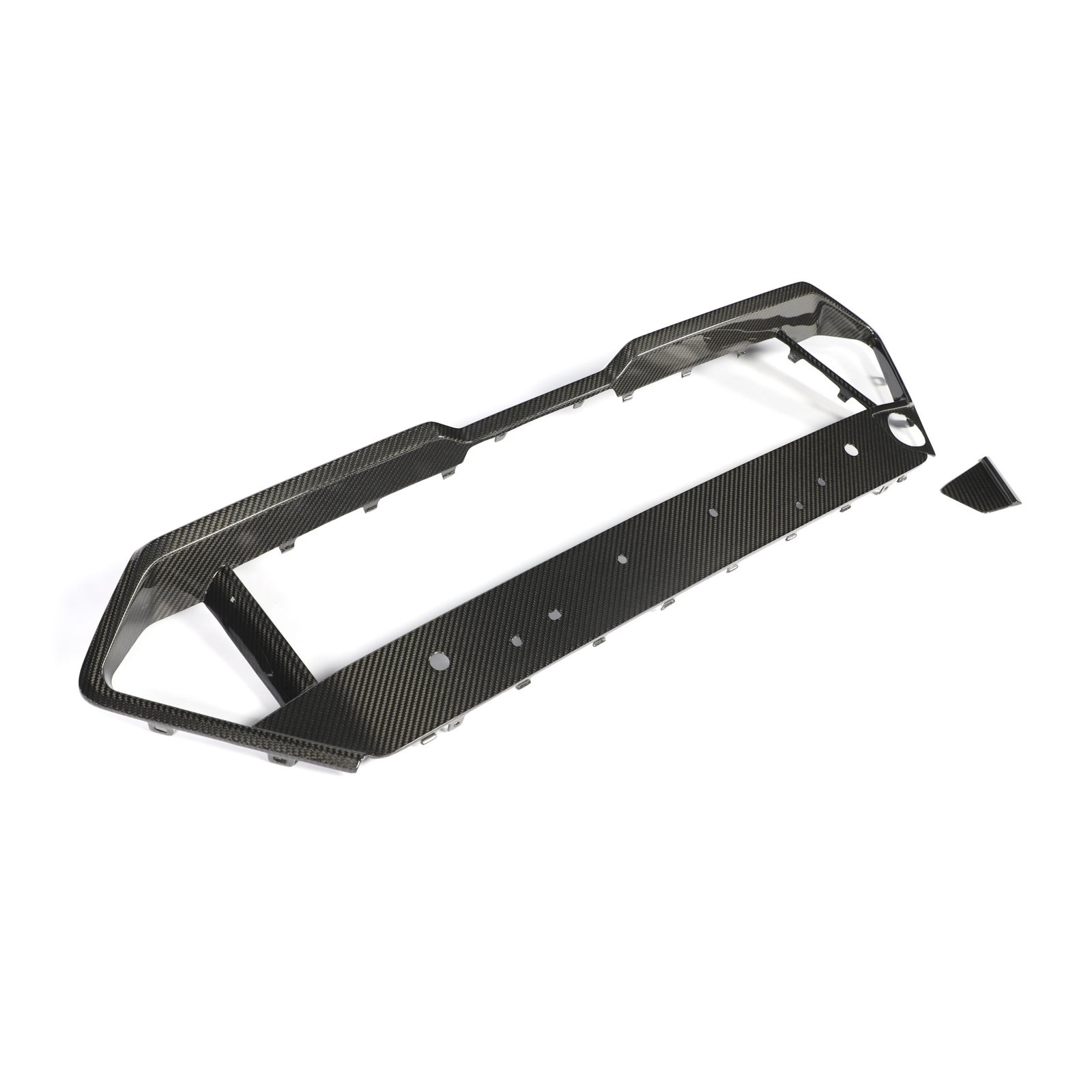 BMW F95 X5M LCI CARBON FIBRE FRONT BUMPER LOWER GRILL TRIM - TIY Customs - Image 10