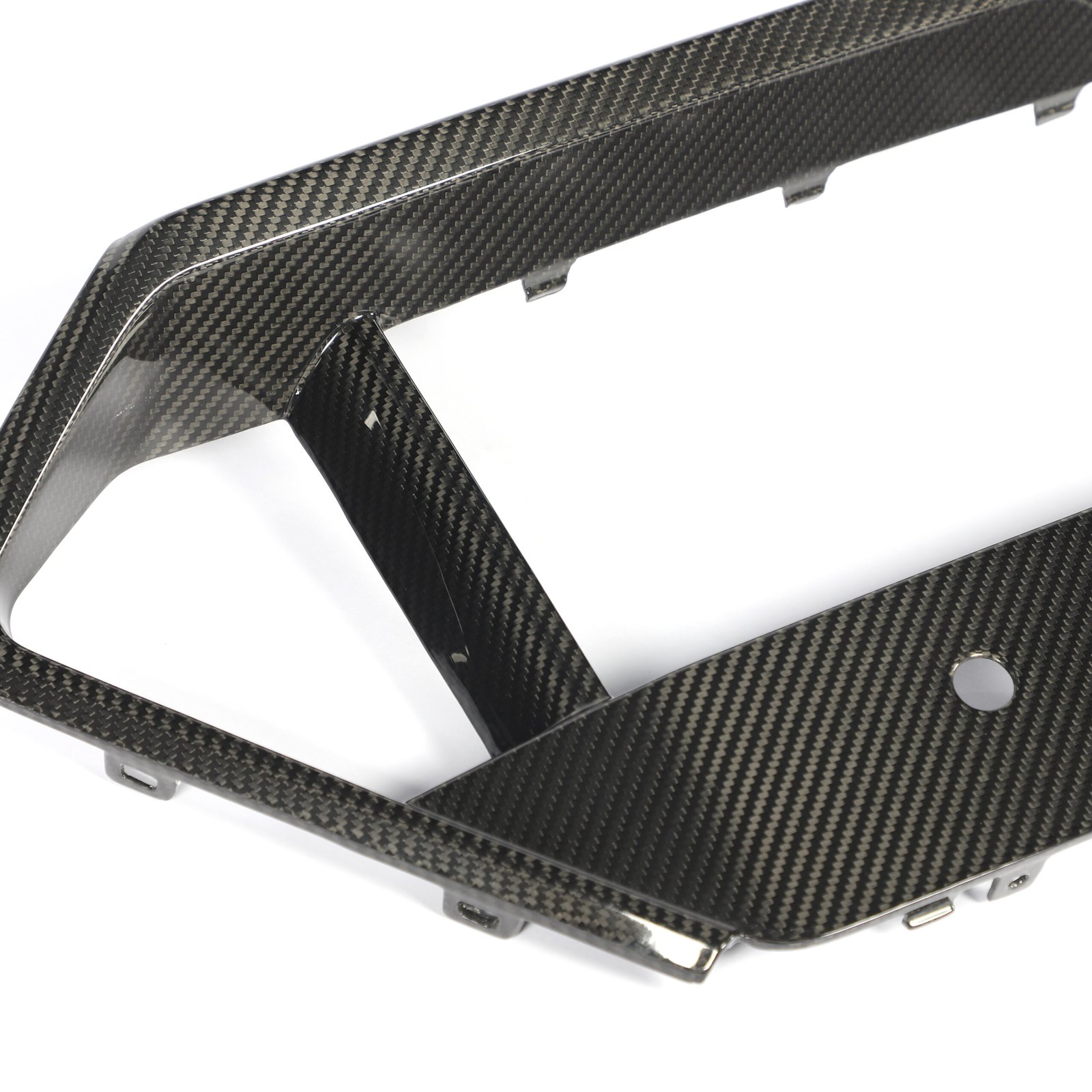 BMW F95 X5M LCI CARBON FIBRE FRONT BUMPER LOWER GRILL TRIM - TIY Customs - Image 11