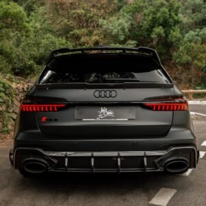AUDI RS6 C8 AVANT CARBON FIBRE DIFFUSER- TIY Customs