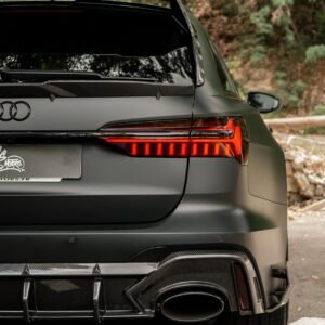 AUDI RS6 C8 AVANT CARBON FIBRE MIDDLE SPOILER - TIY Customs
