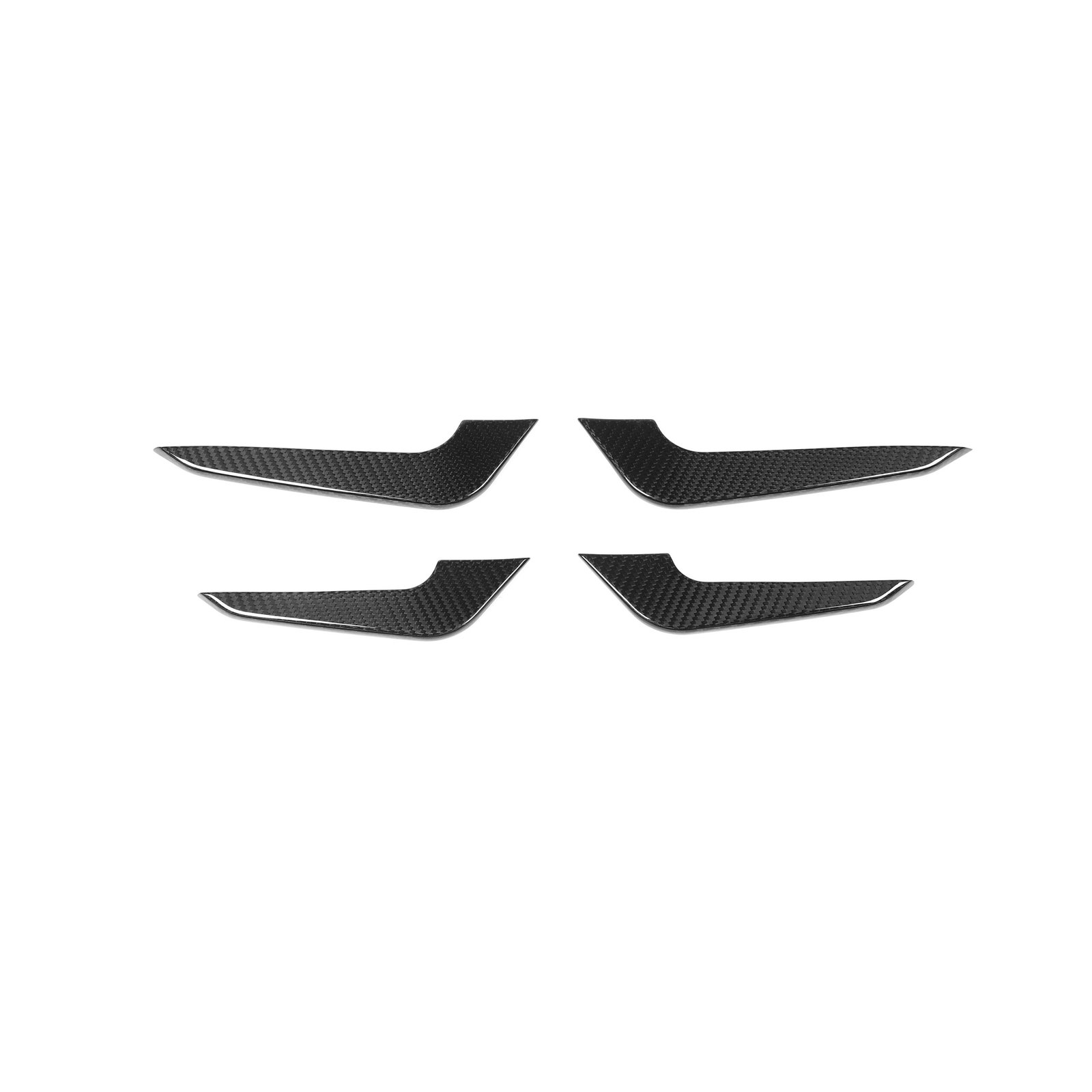 AUDI RS3 8Y PRE-FACELIFT CARBON FIBRE FRONT BUMPER CANARDS - Image 8