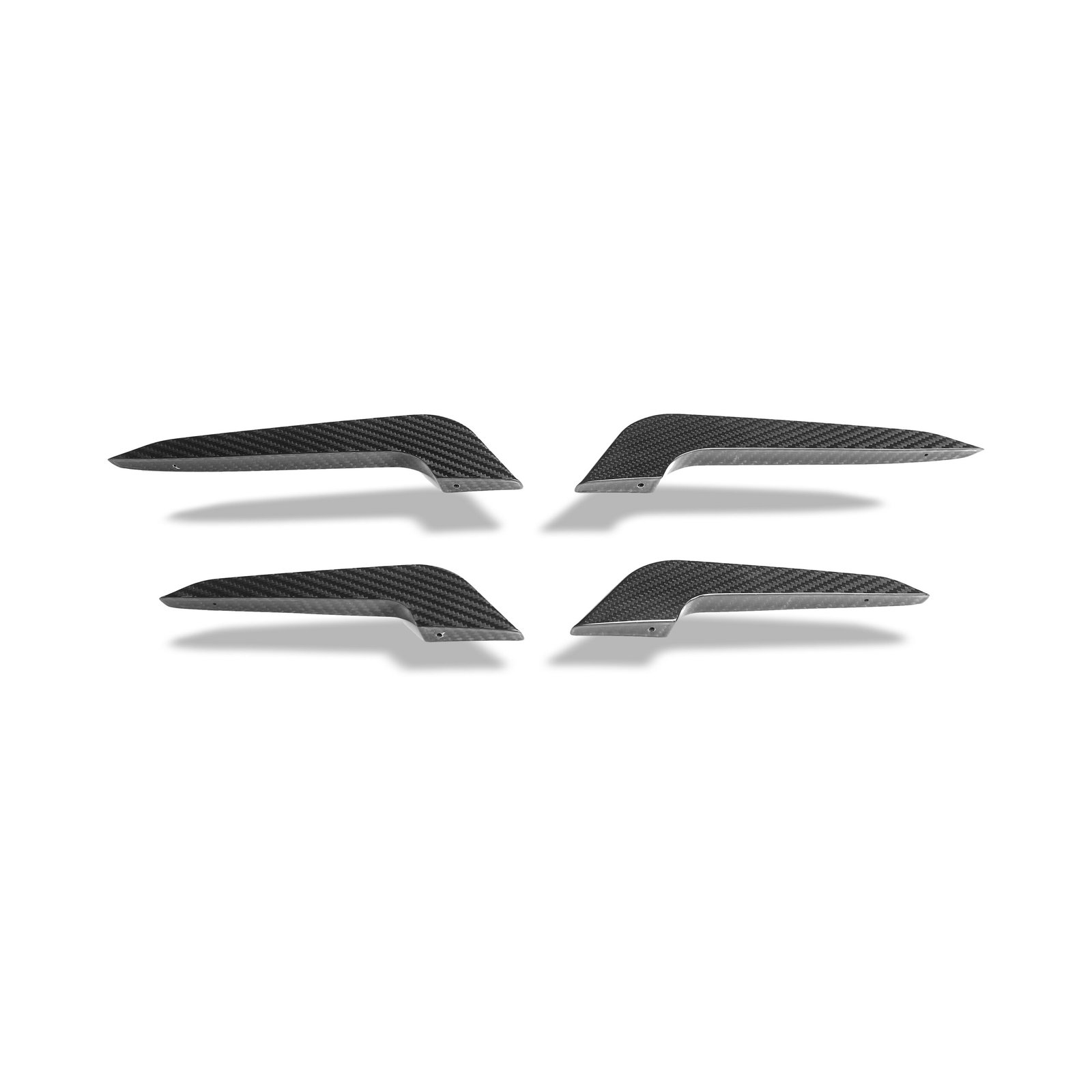 AUDI RS3 8Y PRE-FACELIFT CARBON FIBRE FRONT BUMPER CANARDS - Image 12