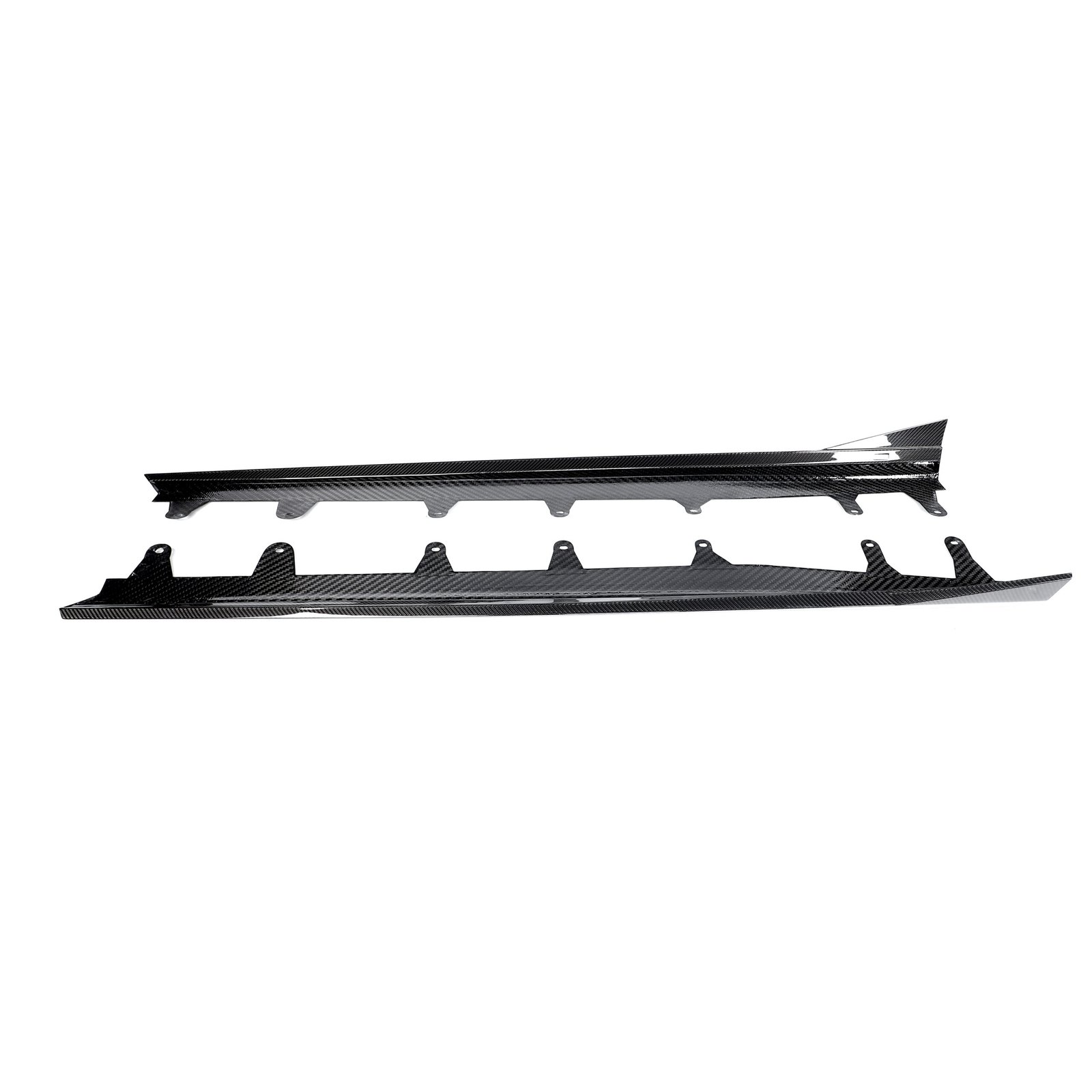 BMW F95 X5M CARBON FIBRE SIDE SKIRT EXTENSIONS - TIY Customs - Image 2