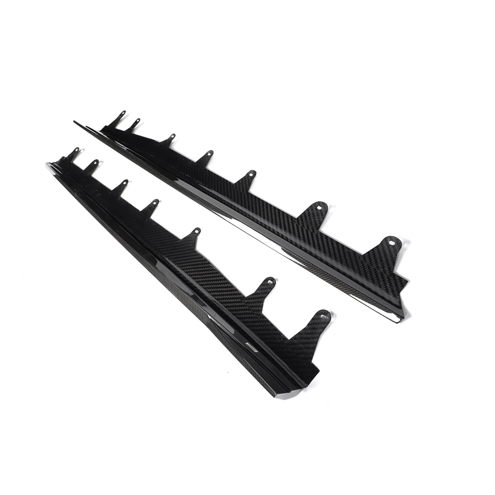 BMW F95 X5M CARBON FIBRE SIDE SKIRT EXTENSIONS - TIY Customs - Image 15