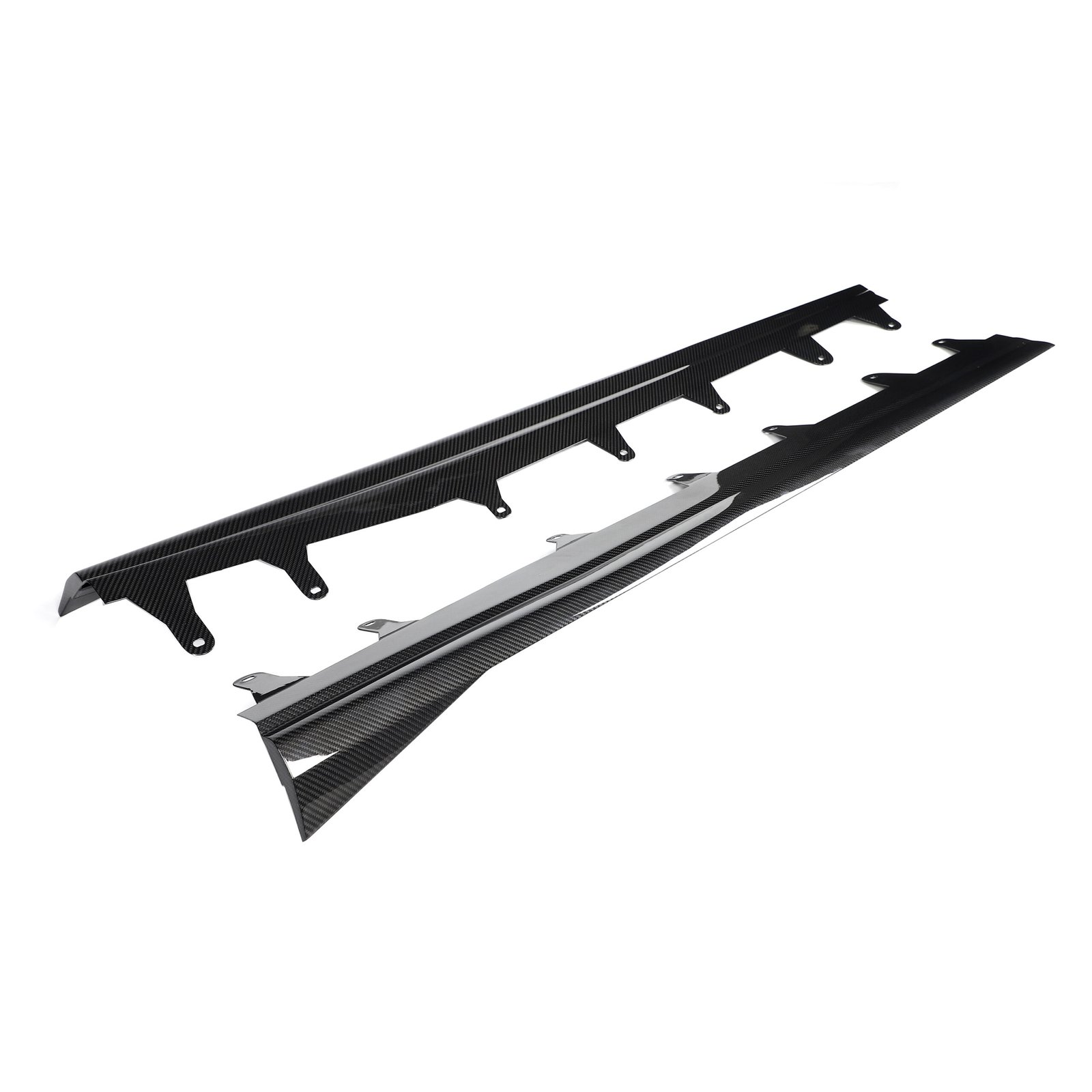 BMW F95 X5M CARBON FIBRE SIDE SKIRT EXTENSIONS - TIY Customs - Image 8