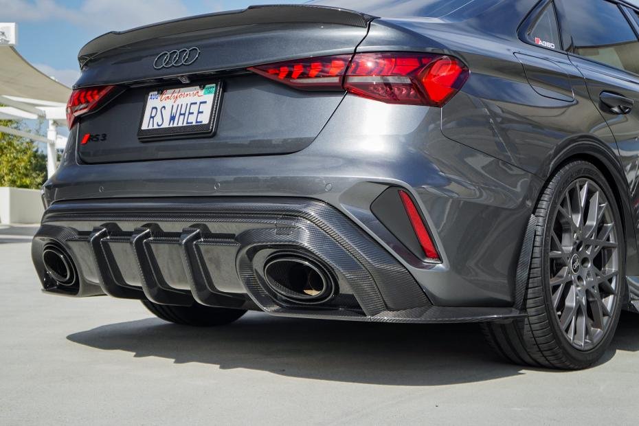 AUDI RS3 8.5Y FACELIFT 2025+ SEDAN/SALOON CARBON FIBRE DIFFUSER - AYAAN RD2 PRO - Image 7