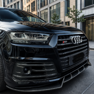 AUDI Q7/SQ7 S LINE 4M CARBON FRONT SPLITTER